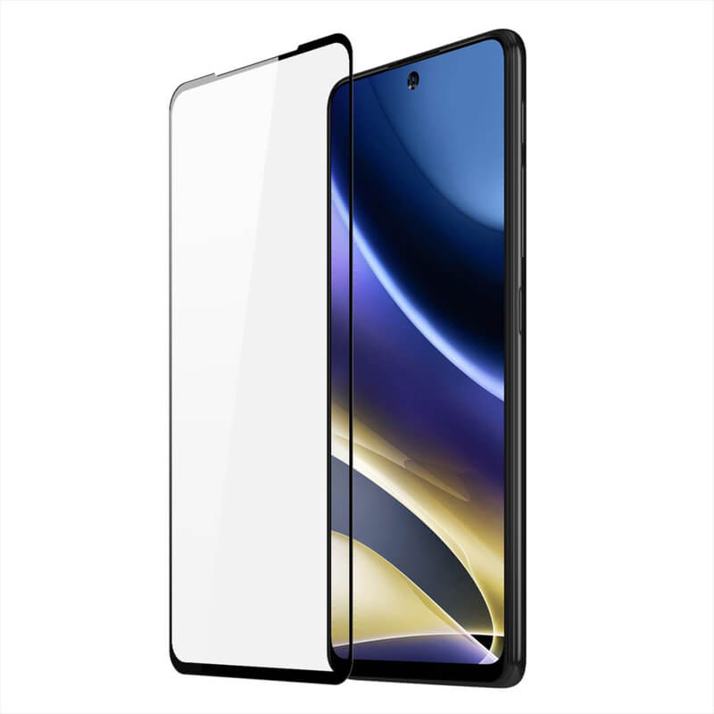 3x Picasee gehärtetes 3D Schutzglas mit Rahmen für Motorola Moto G51 - schwarz - 2+1 gratis