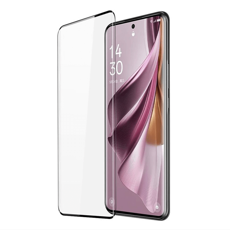 Picasee gehärtetes 3D Schutzglas mit Rahmen für Motorola Edge 40 - schwarz