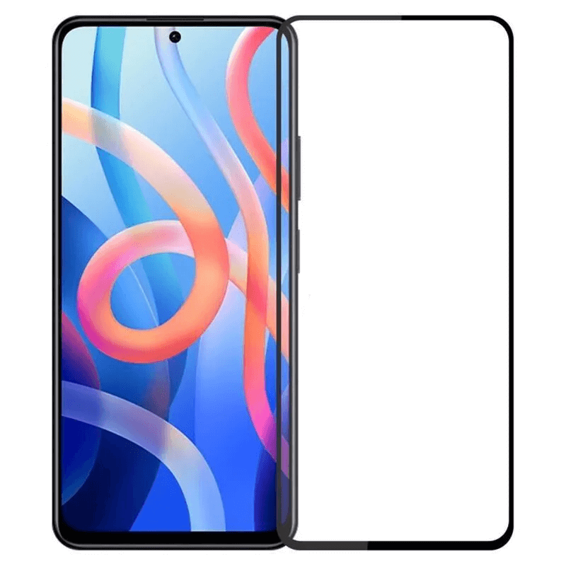 Picasee gehärtetes 3D Schutzglas mit Rahmen für Xiaomi Redmi Note 13 Pro 5G - schwarz