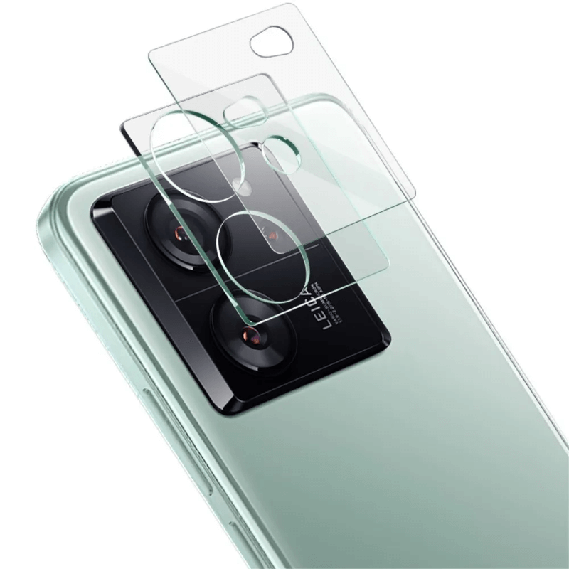 3x Picasee gehärtetes Schutzglas für das Kamerobjektiv des Mobiltelefons Xiaomi Redmi Note 13 5G 2+1 gratis
