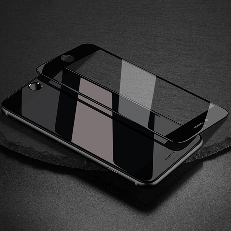 Gehärtetes 3D Schutzglas Mit Rahmen Für Apple IPhone 7 - Schwarz