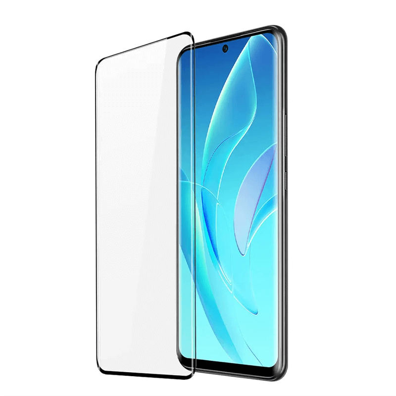 Picasee gehärtetes 3D Schutzglas mit Rahmen für Honor 200 Lite - schwarz