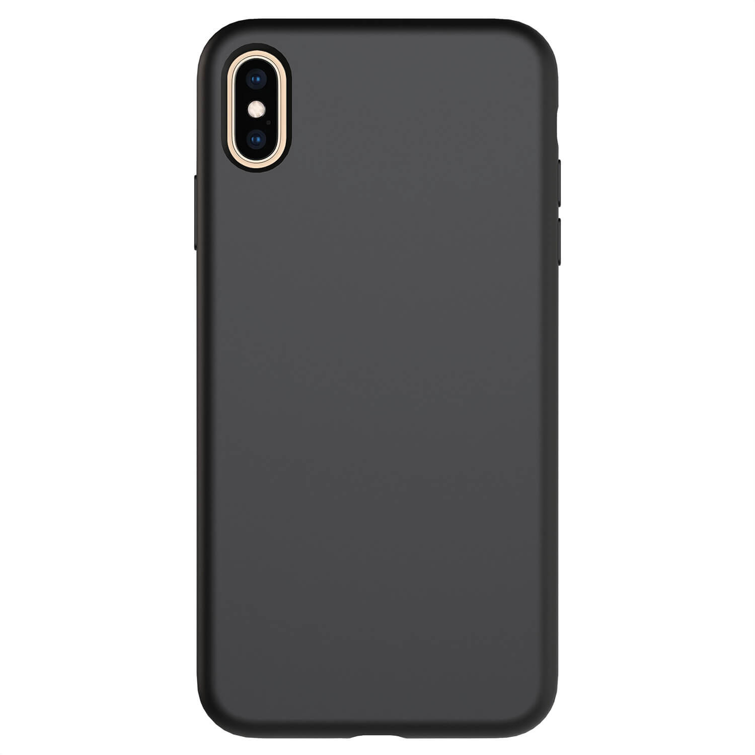 Picasee Apple iPhone XS Max Liquid case - Personalisierte Gravur - Schwarz