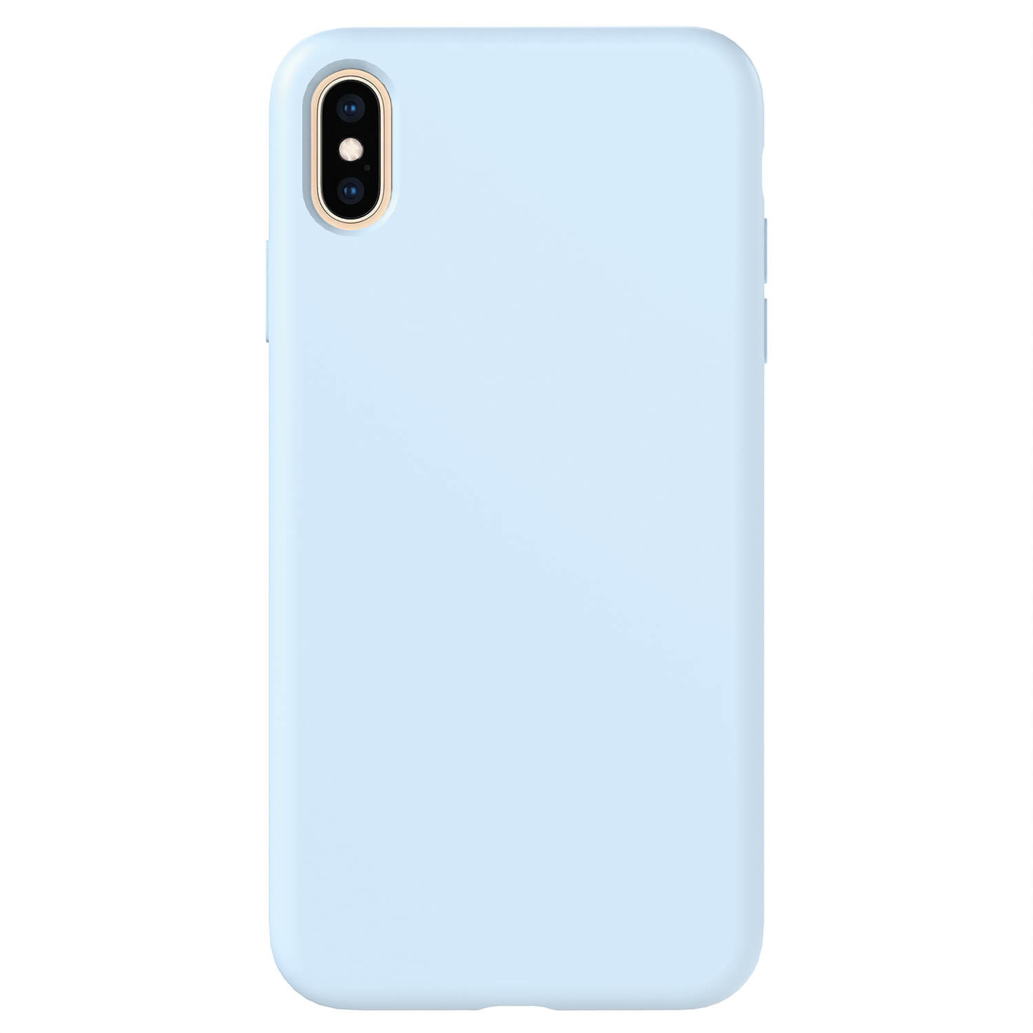Picasee Apple iPhone XS Max Liquid case - Personalisierte Gravur - Blau