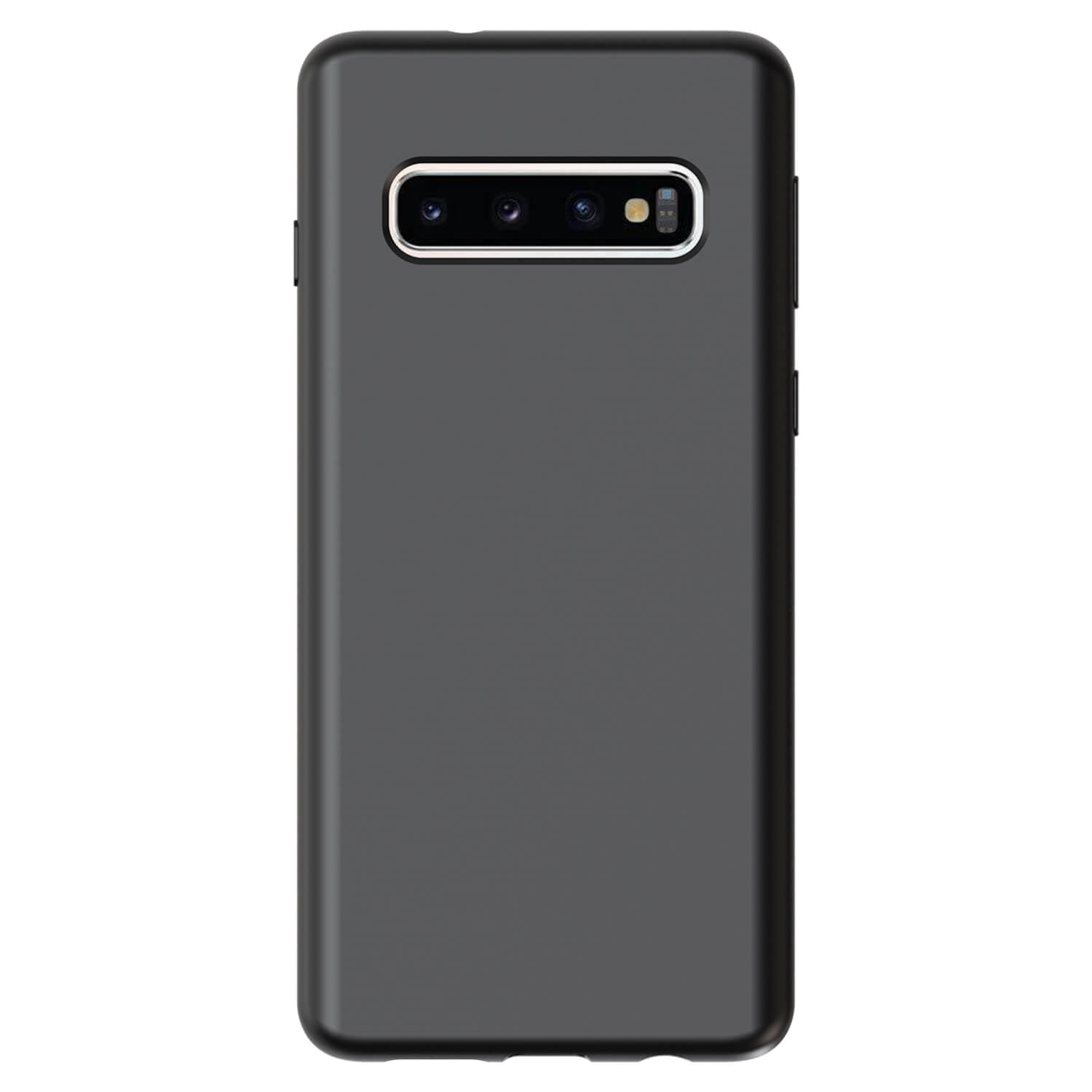 Picasee Samsung Galaxy S10 G973 Liquid case - Personalisierte Gravur - Schwarz