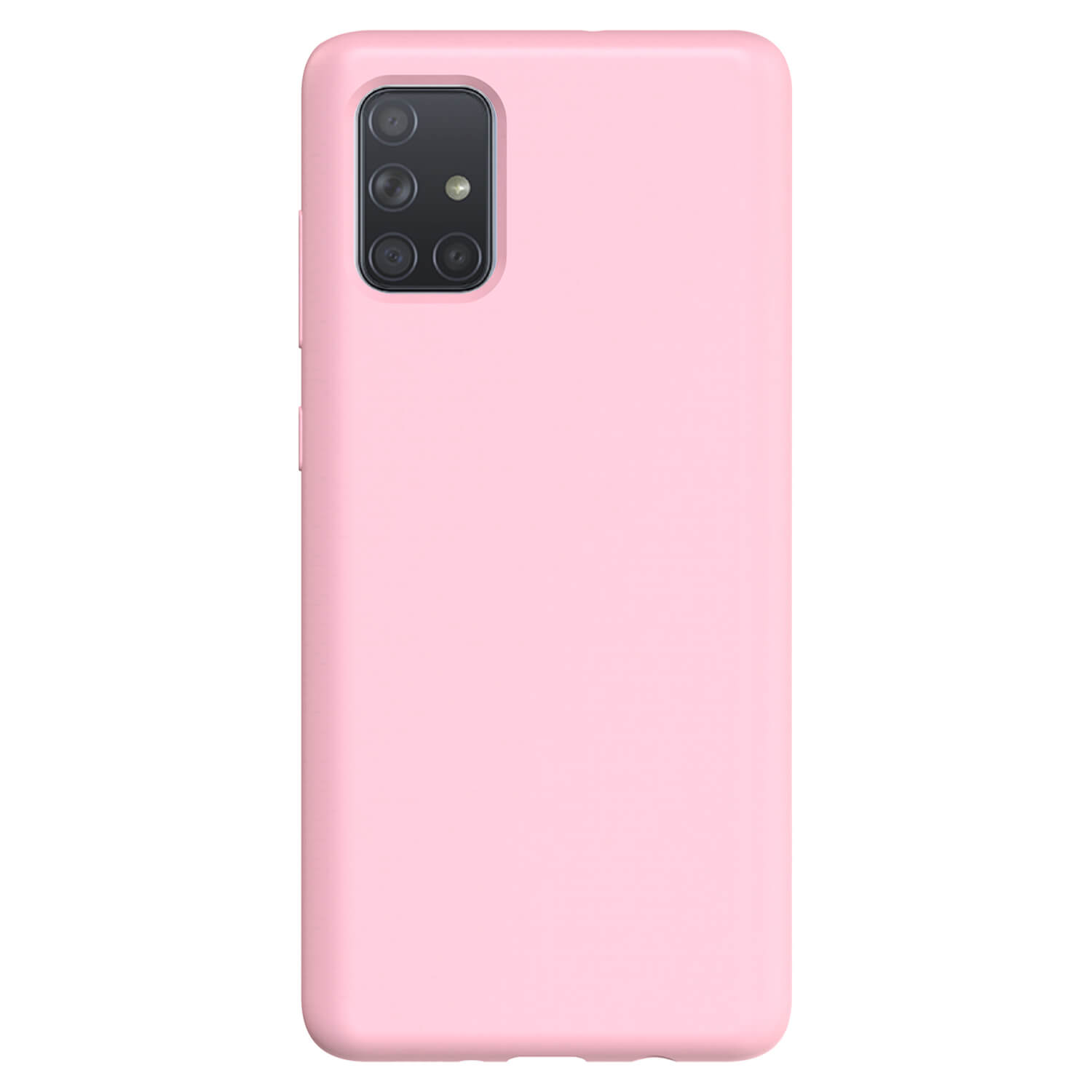Picasee Samsung Galaxy A71 A715F Liquid case - Personalisierte Gravur - Rosa