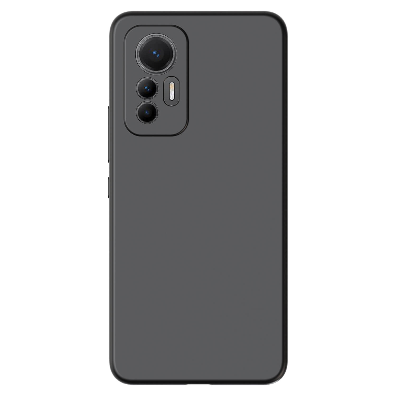 Picasee Xiaomi 12 Lite Liquid case - Personalisierte Gravur - Schwarz