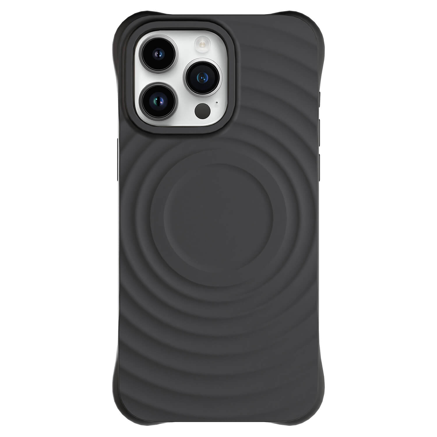 Picasee Apple iPhone 14 Pro Max Shock-proof case s MagSafe - Personalisierte Gravur - Schwarz